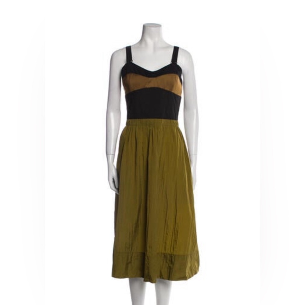 Proenza Schouler White Label Corset Midi Dress